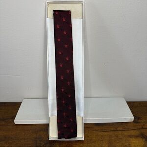 Vtg 1950s Smoothie Button-Down Skinny Tie Schreter Patent 2313273 Mid Century